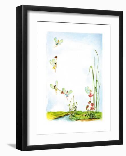 August - Jack & Jill-Susan Carlton Smith-Framed Giclee Print