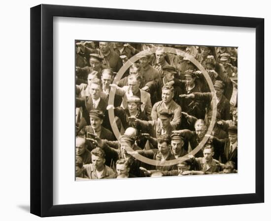 August Landmesser-null-Framed Premium Giclee Print