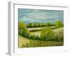 August Landscape, Suffolk-Joan Thewsey-Framed Giclee Print