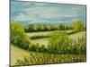 August Landscape, Suffolk-Joan Thewsey-Mounted Giclee Print