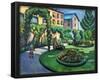 August Macke (Garden Image) Art Poster Print-null-Framed Poster