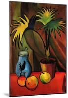 August Macke Still Life with Palms Art Print Poster-null-Mounted Poster