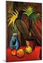 August Macke Still Life with Palms Art Print Poster-null-Mounted Poster