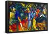 August Macke Zoological Gardens Art Print Poster-null-Framed Poster