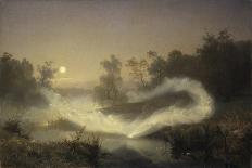 Dancing Elves, 1866-August Malmström-Framed Stretched Canvas