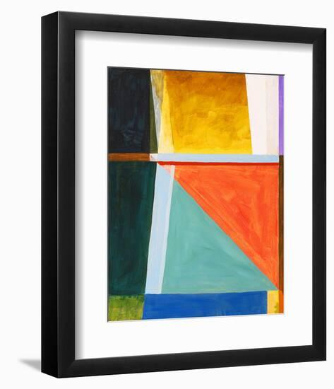 August Sailing Afternoon-null-Framed Art Print