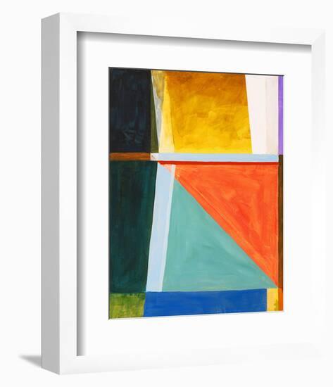 August Sailing Afternoon-null-Framed Art Print