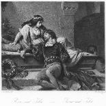 Tristan with Iseult, or Isolde, Scene from Tristan Und Isolde, 1865-August Spiess-Giclee Print