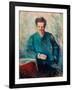 August Strindberg, 1892-Edvard Munch-Framed Giclee Print