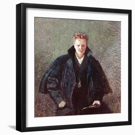 August Strindberg, 1893-Christian Krohg-Framed Giclee Print