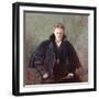 August Strindberg, 1893-Christian Krohg-Framed Giclee Print