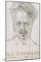 August Strindberg, 1899-Carl Larsson-Mounted Giclee Print