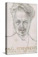 August Strindberg, 1899-Carl Larsson-Stretched Canvas