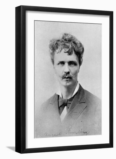 August Strindberg, 1st January, 1884-French Photographer-Framed Giclee Print