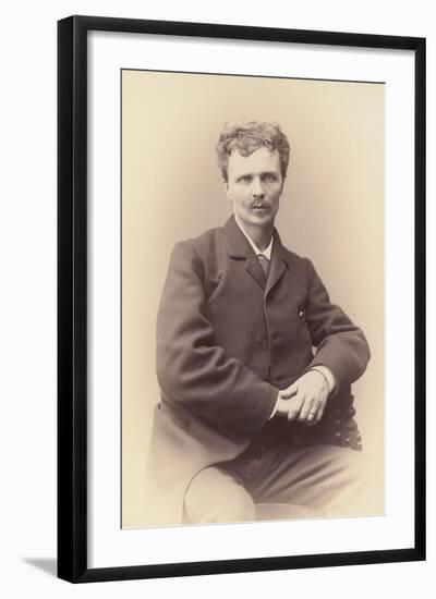 August Strindberg-Gösta Florman-Framed Photographic Print