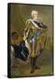 August the Strong, King of Poland and Saxony-Louis de Silvestre-Framed Stretched Canvas