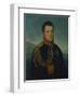 August Wilhelm Graf Neidhardt Von Gneisenau in the Dark Blue Uniform of a Prussian General, 1815-16-Marie von Clausewitz-Framed Giclee Print