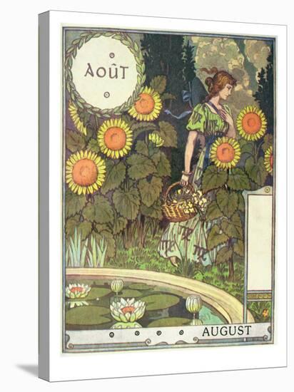 August-Eugene Grasset-Stretched Canvas