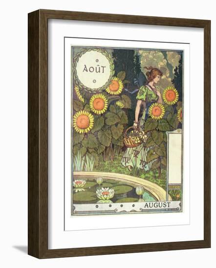 August-Eugene Grasset-Framed Premium Giclee Print