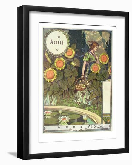 August-Eugene Grasset-Framed Premium Giclee Print