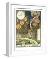August-Eugene Grasset-Framed Giclee Print