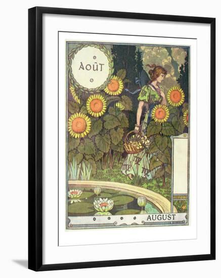 August-Eugene Grasset-Framed Giclee Print