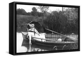 August-F.a. Loomis-Framed Stretched Canvas