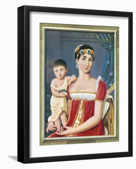 Augusta Amalia de Beauharnais-Giovanni Battista Gigola-Framed Giclee Print