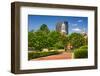 Augusta, Georgia, USA Downtown Scene at River Walk.-SeanPavonePhoto-Framed Photographic Print