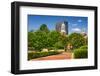 Augusta, Georgia, USA Downtown Scene at River Walk.-SeanPavonePhoto-Framed Photographic Print