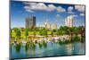 Augusta, Georgia, USA Downtown Skyline on the Savannah River.-SeanPavonePhoto-Mounted Photographic Print