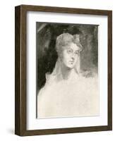 Augusta Leigh-Sir George Hayter-Framed Art Print