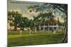 Augusta National Golf Club House, 1943-null-Mounted Giclee Print