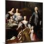 Augusta of Saxe-Gotha, Princess of Wales, with Members of Her Family and Household, 1739-Jean Baptiste Van Loo-Mounted Giclee Print