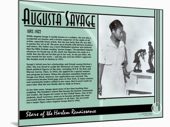 Augusta Savage-Augusta Savage-Mounted Art Print