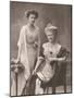 Augusta Viktoria Wife of Wilhelm II with Her Daughter Viktoria Luise-Sandau Berlin-Mounted Photographic Print