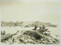 Hong Shang, Plate 17 from "Sketches of China", 1842-Auguste Borget-Framed Giclee Print