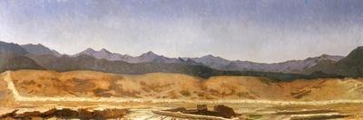 Middle Eastern Landscape-Auguste Bouchet-Art Print