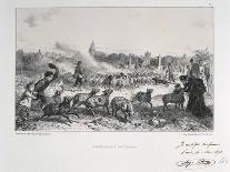 Hand-To-Hand Fighting, Siege of Paris, Franco-Prussian War, 1870-Auguste Bry-Giclee Print