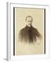 Auguste Comte French Philosopher-Trinquart-Framed Photographic Print
