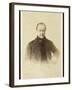 Auguste Comte French Philosopher-Trinquart-Framed Photographic Print