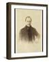 Auguste Comte French Philosopher-Trinquart-Framed Photographic Print