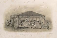 Stone Mason's Workshop, 1845-Auguste de Montferrand-Giclee Print