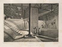 Stone Mason's Workshop, 1845-Auguste de Montferrand-Giclee Print