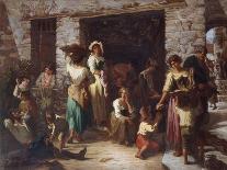 Scène de rue en Italie-Auguste Dutuit-Giclee Print