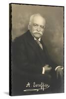 Auguste Escoffier French Chef-null-Stretched Canvas