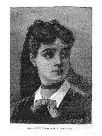 Sophie Germain Aged 14, Illustration from "Histoire Du Socialisme," circa 1880