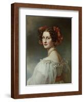 Auguste Hilber, Née Strobl, 1827. from the Beauty-Gallery of King Ludwig I-Joseph Karl Stieler-Framed Giclee Print