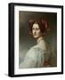 Auguste Hilber, Née Strobl, 1827. from the Beauty-Gallery of King Ludwig I-Joseph Karl Stieler-Framed Giclee Print