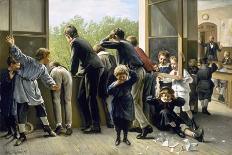 The Class Pranksters-Auguste Joseph Truphème-Framed Giclee Print